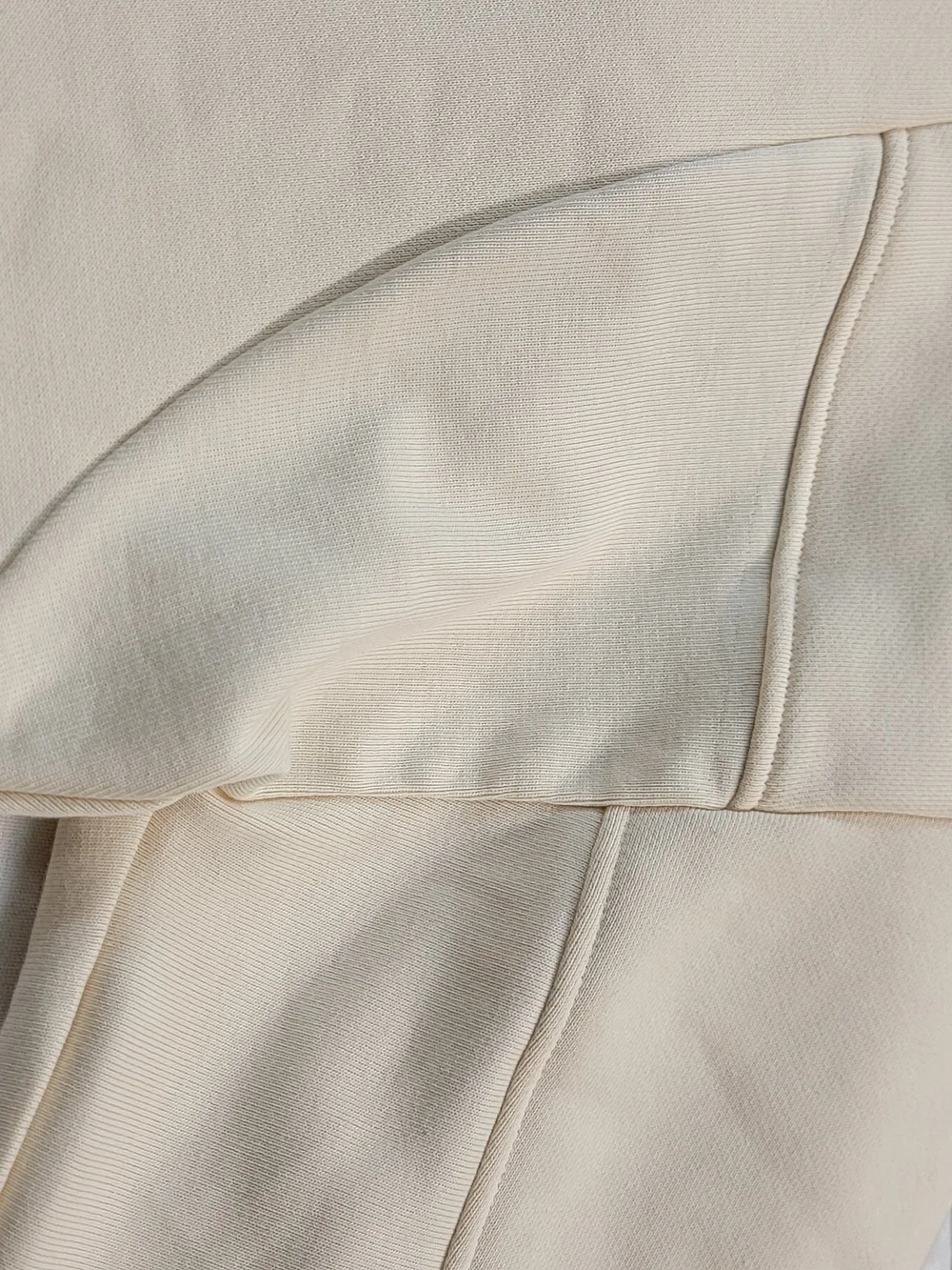 adidas Cream Hoodie with Black Logo and Drawstrings